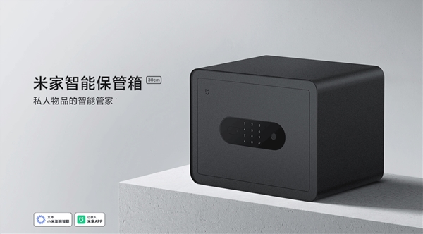 年輕人第一臺保險箱！小米米家智能保管箱30cm今日首銷：649元