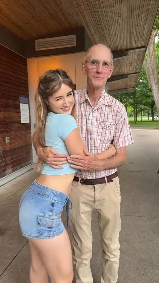 22歲女網紅想拔85歲男友氧氣管引圍觀 網友：他們是真愛嗎