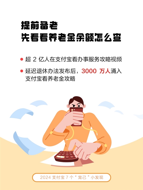 支付寶發布2024年度關鍵詞“寵己”：大批00后在余額寶平均每月攢錢20次