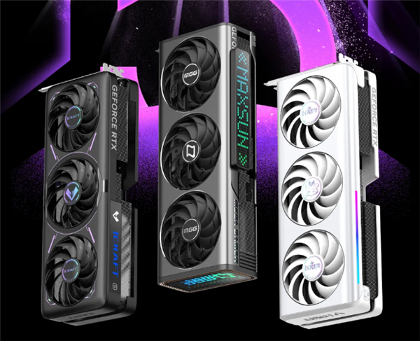 銘瑄GeForce RTX 50系列顯卡即將登場：全面支持DLSS 4技術