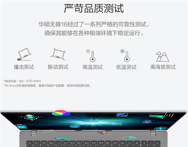 首發銳龍7 H 260！華碩無畏16銳龍版2025上架：國補價3999元