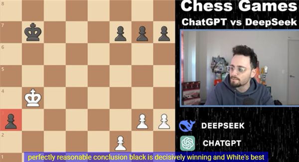 到底誰更聰明！DeepSeek下棋騙贏了ChatGPT：老外驚呼不得了