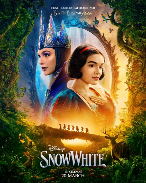 真人版《白雪公主》發布全新海報 對決感撲面而來