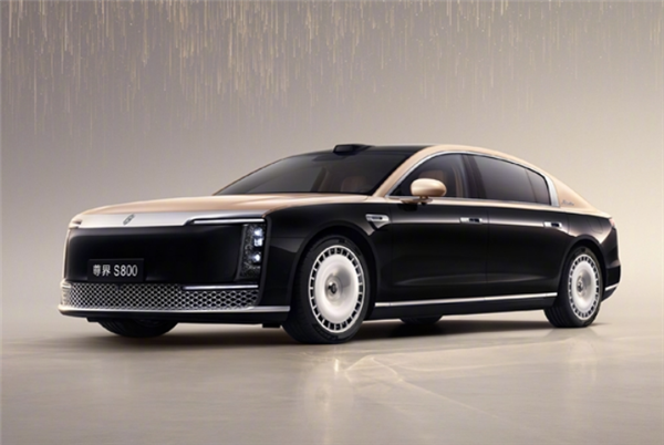 能與勞斯萊斯比高低！尊界S800純白實車曝光：本周上市